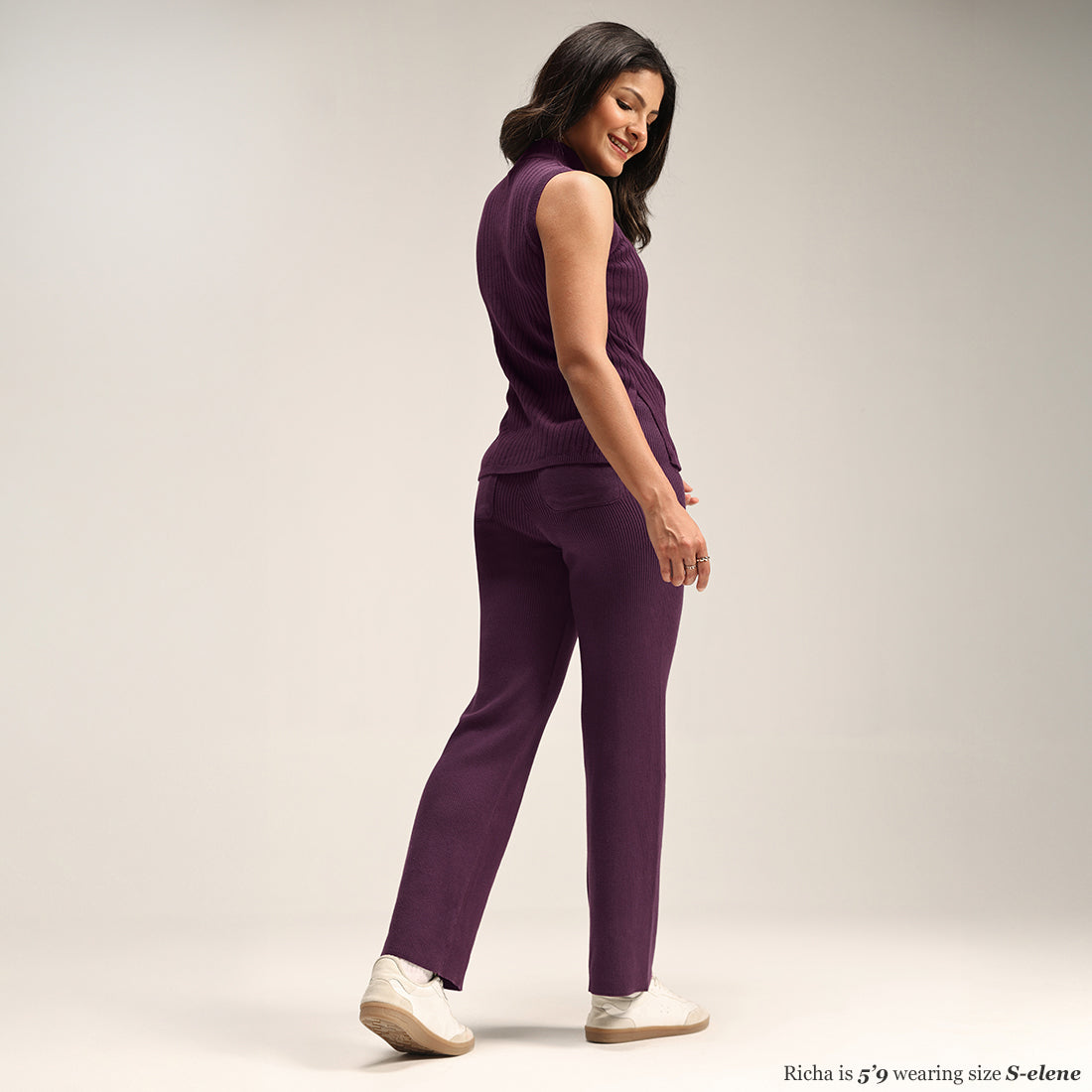 All Day Cotton Ribbed Pants