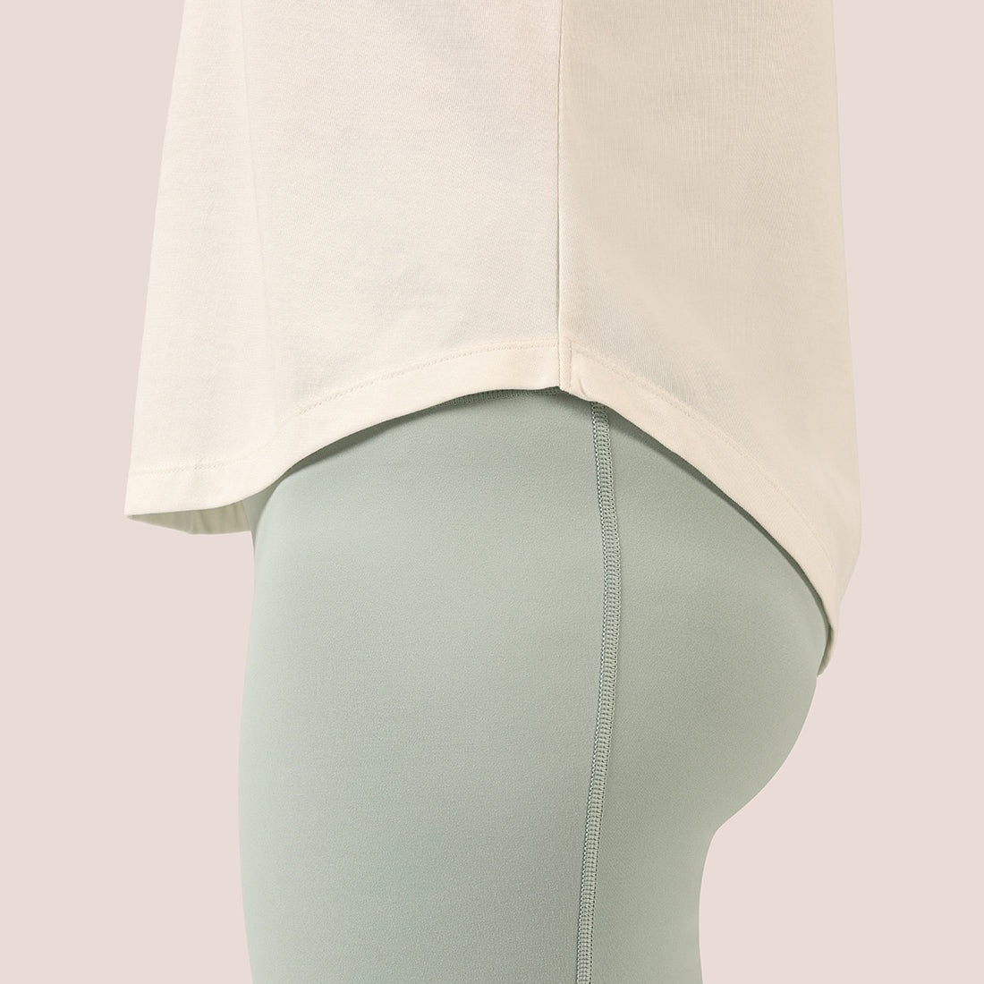Cotton Pro Curved Hem Tee