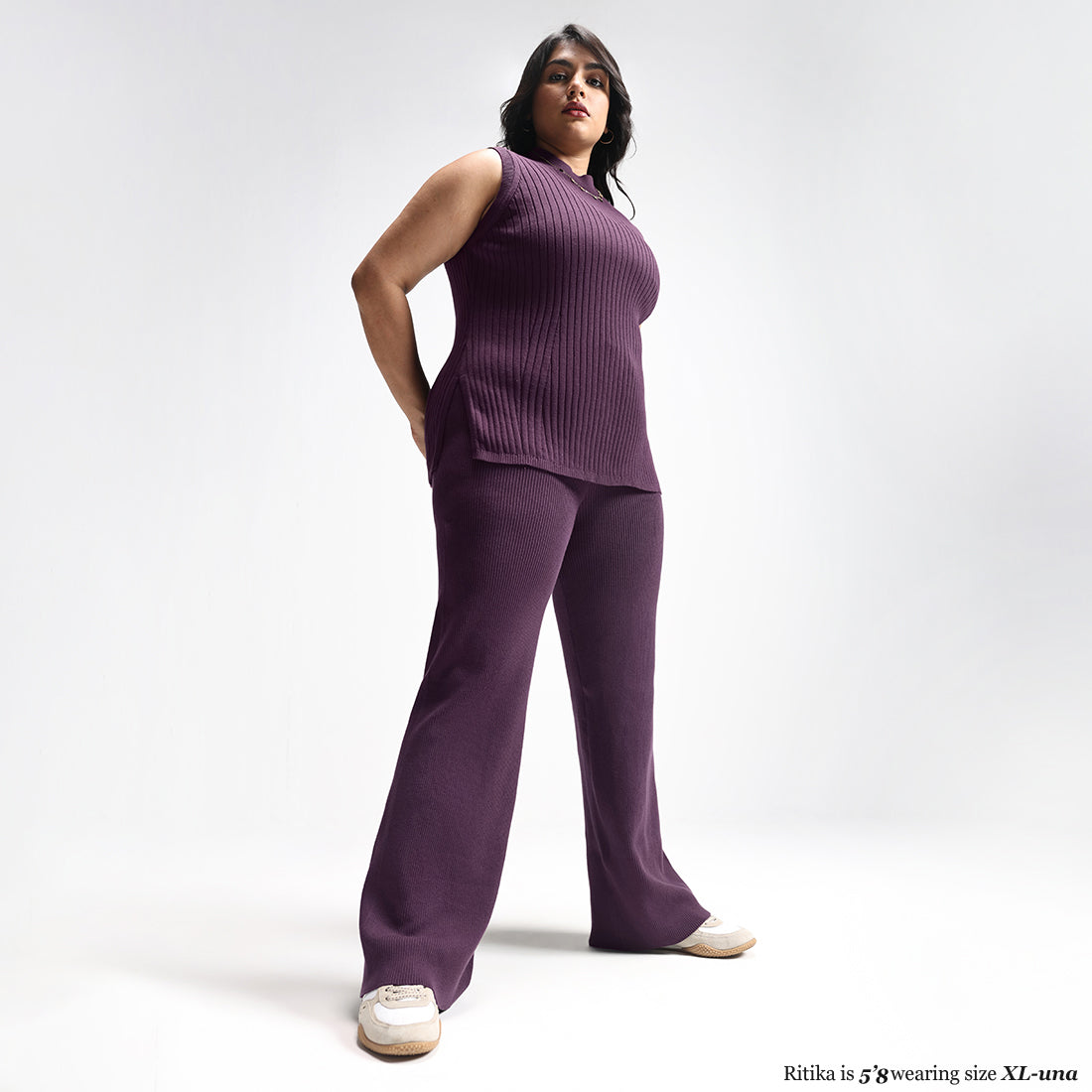 All Day Cotton Ribbed Pants