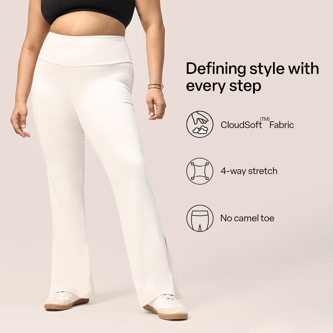 Ultimate Slit Flare Pants - Lite
