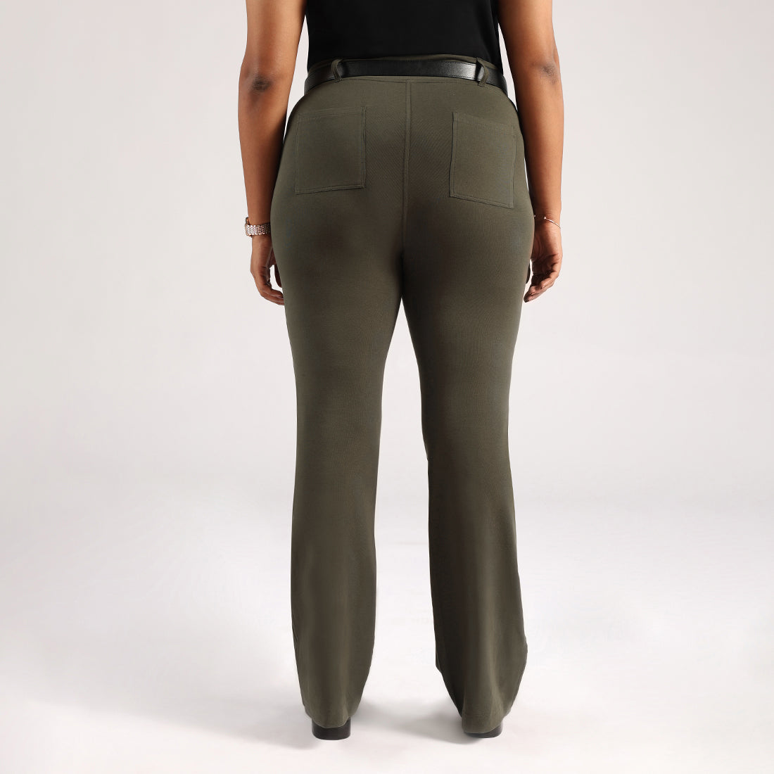 AM:PM Air Flare Trousers - Cotton Tall