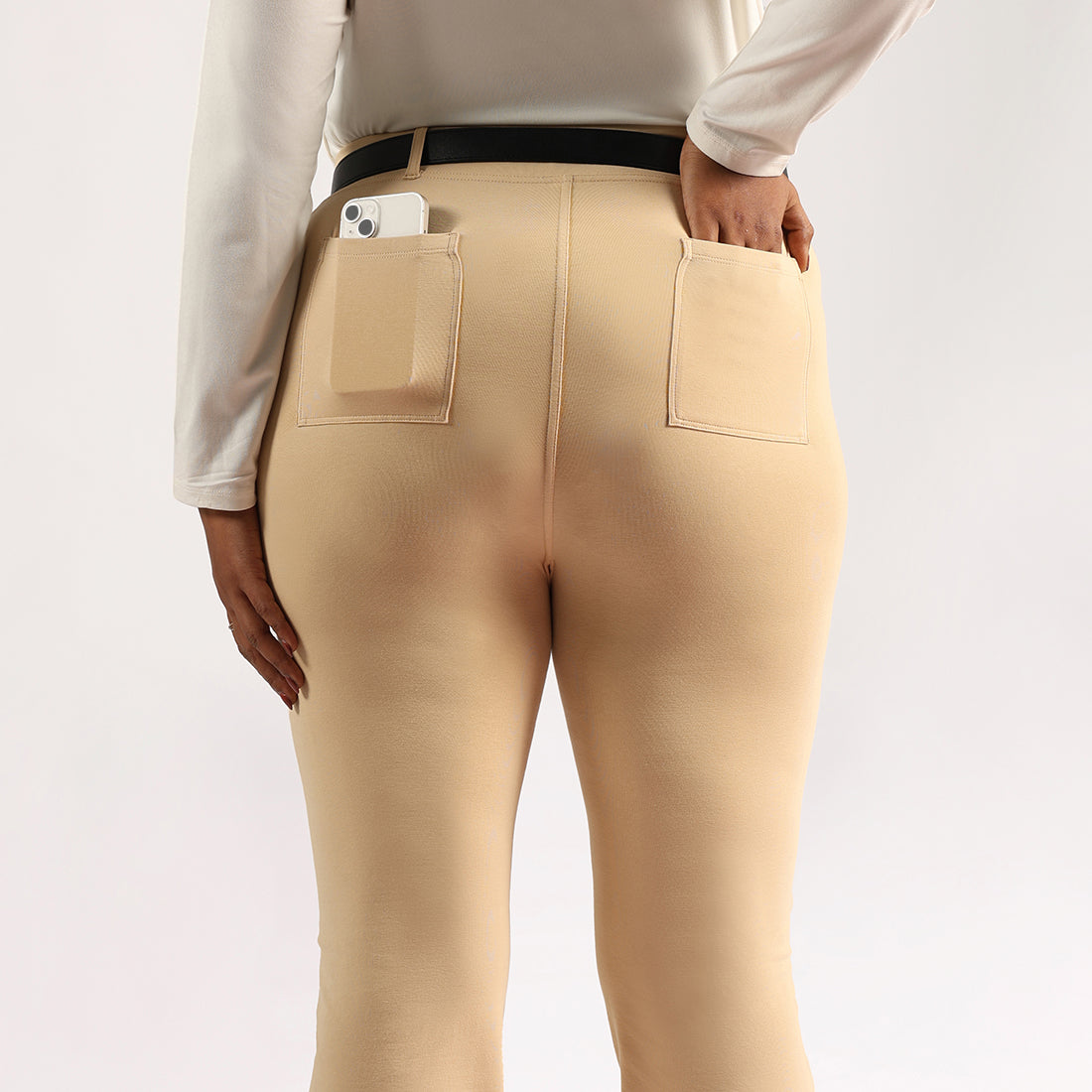 AM:PM Air Flare Trousers - Cotton Tall
