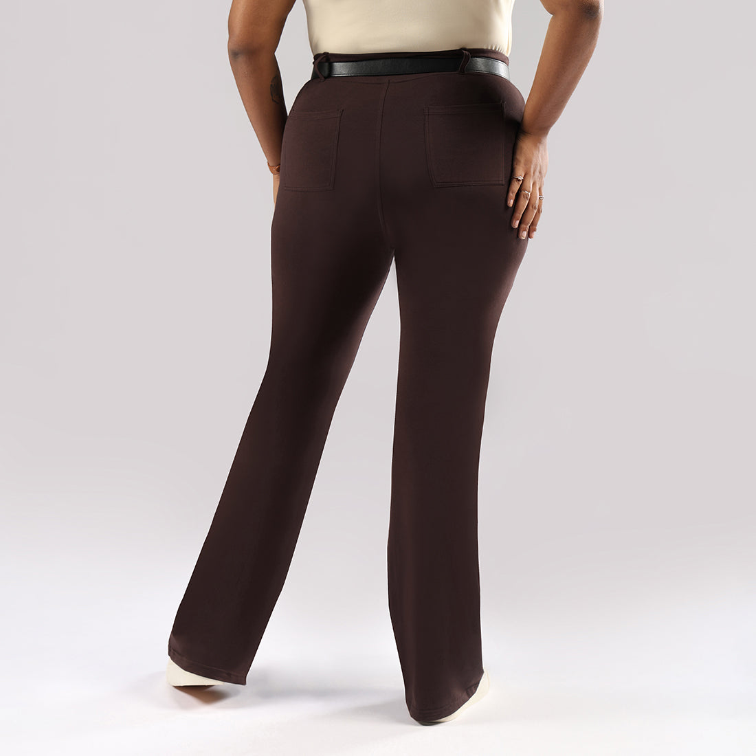 AM:PM Air Flare Trousers - Cotton Tall