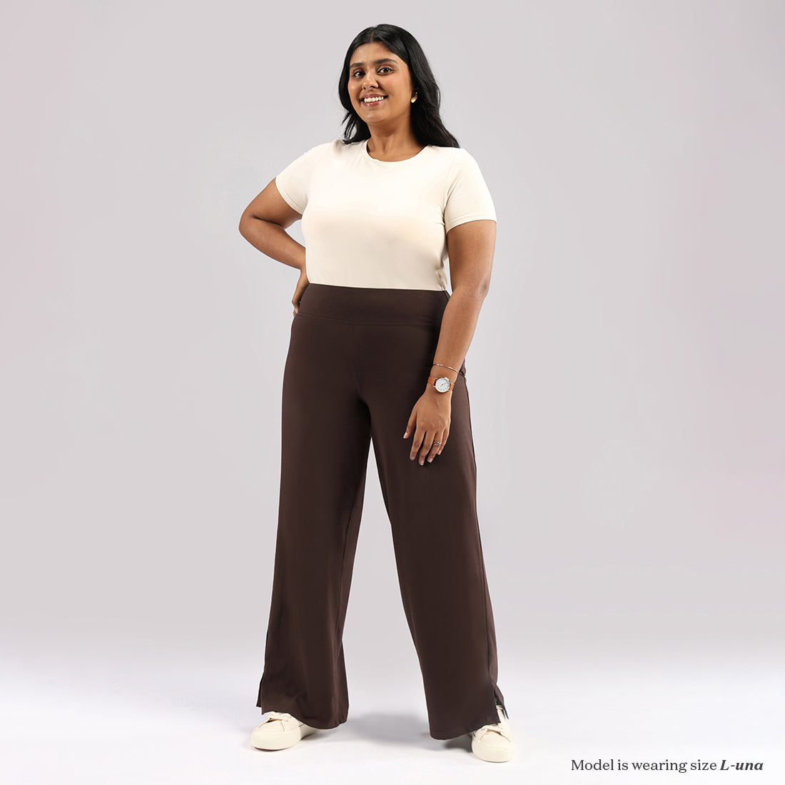 AM:PM Air Wide Trousers - Cotton Tall