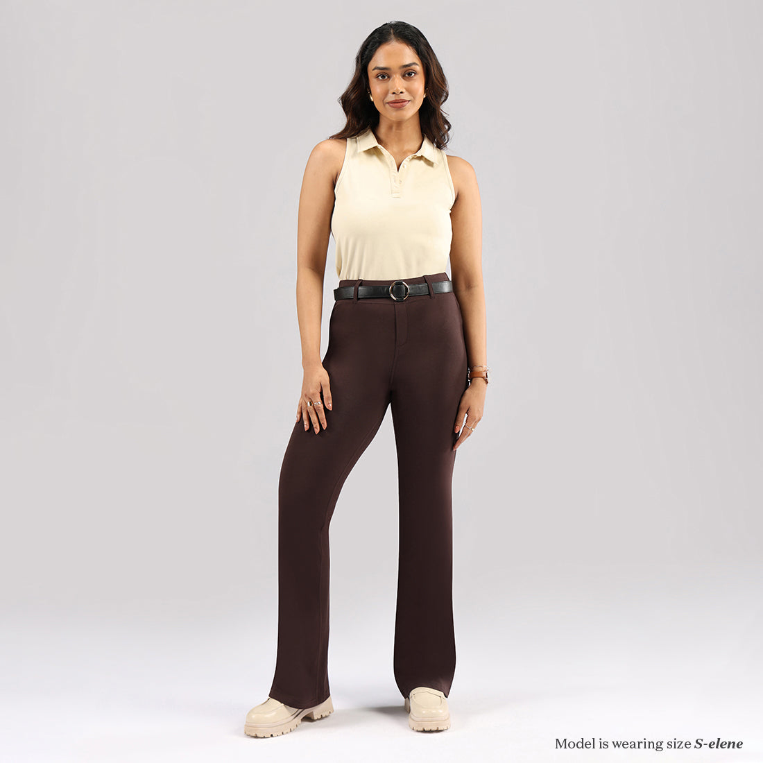 AM:PM Air Flare Trousers - Cotton Tall