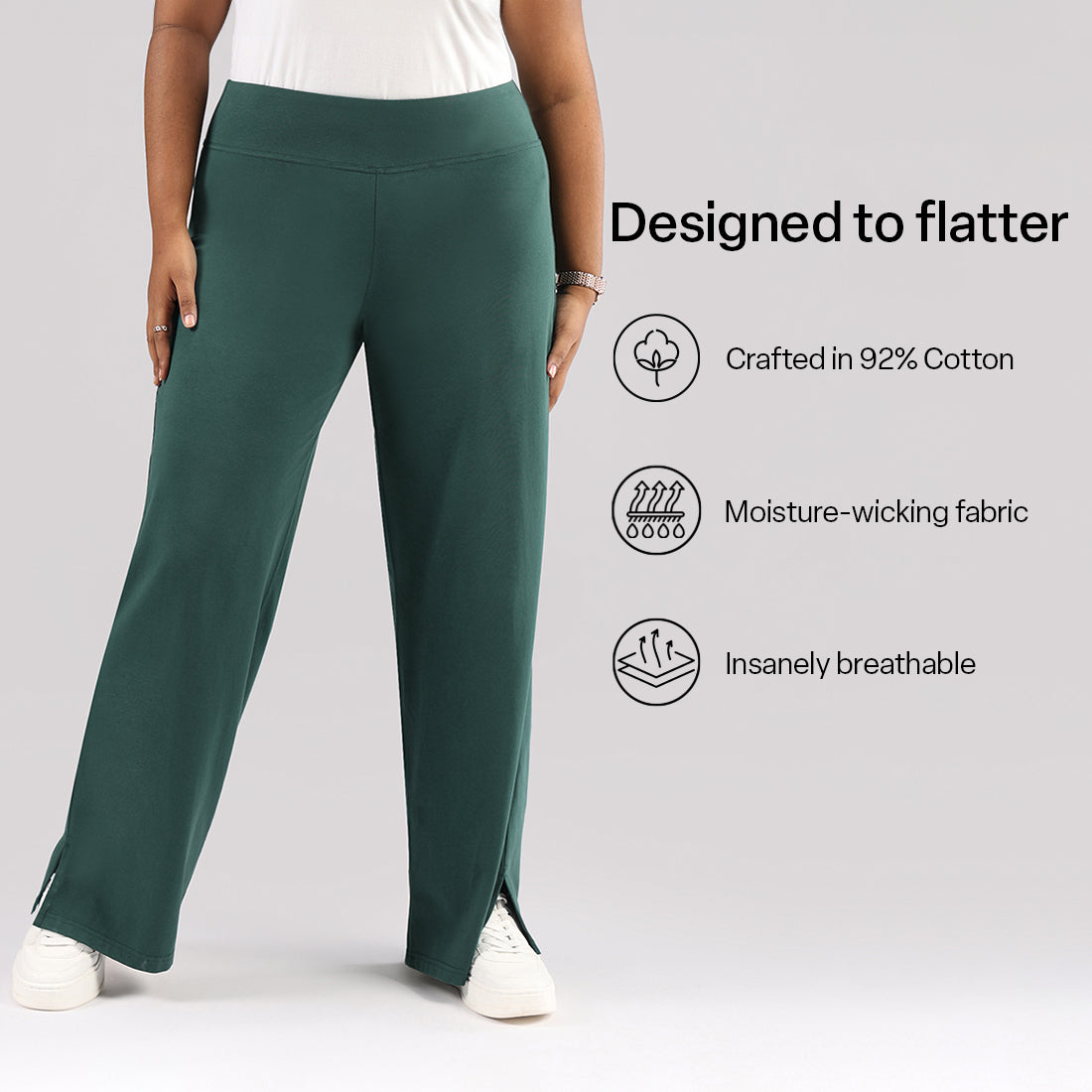 AM:PM Air Wide Trousers - Cotton
