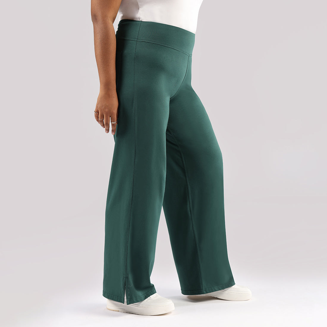 AM:PM Air Wide Trousers - Cotton Tall