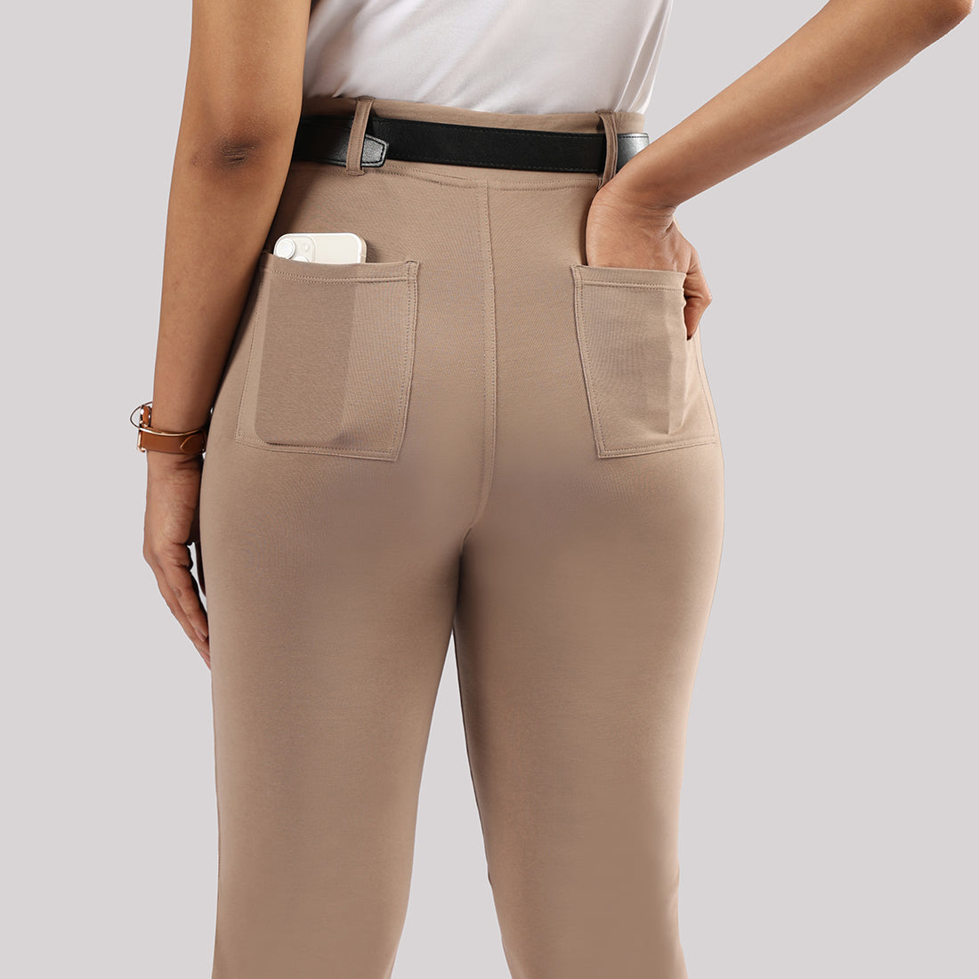 AM:PM Air Flare Trousers - Cotton Tall