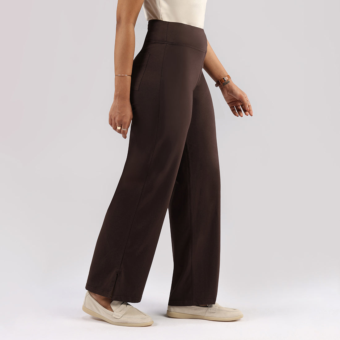 AM:PM Air Wide Trousers - Cotton Tall