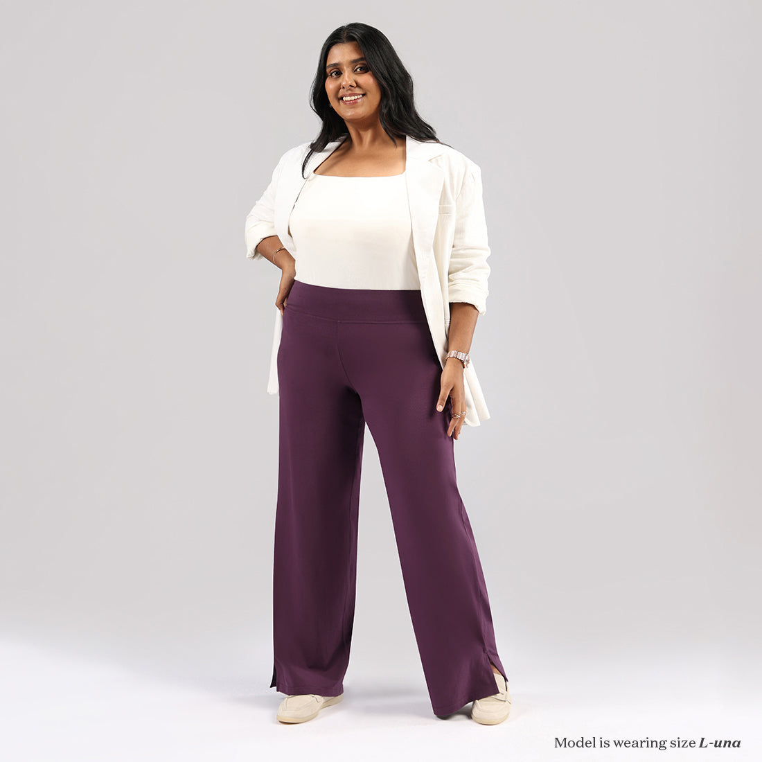AM:PM Air Wide Trousers - Cotton Tall