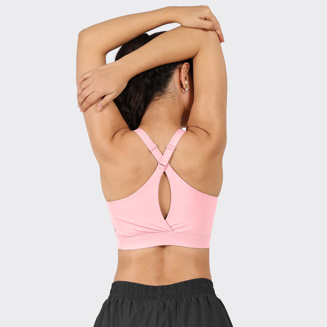 Zip-Up Sports Bra