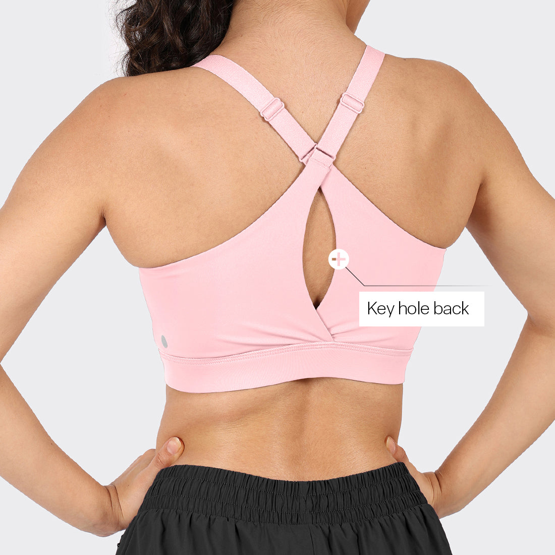 Zip-Up Sports Bra