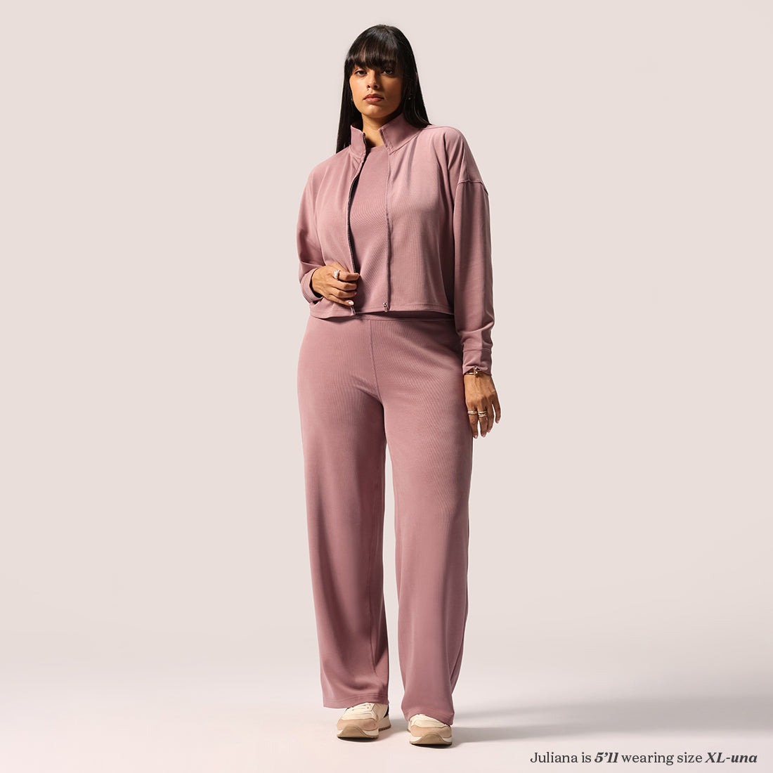 PetalRib™ Wide Leg Pants