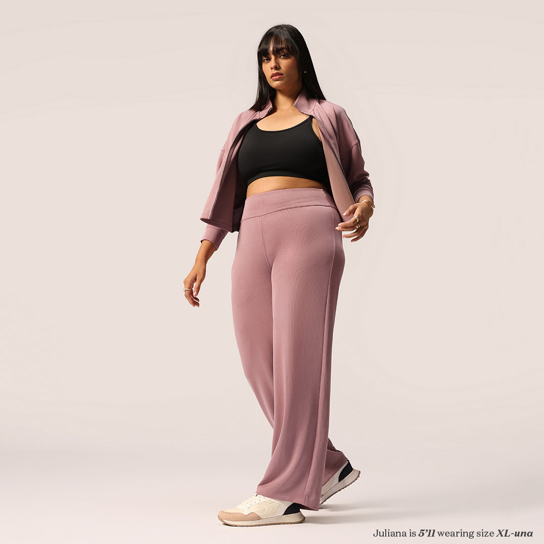 PetalRib™ Wide Leg Pants
