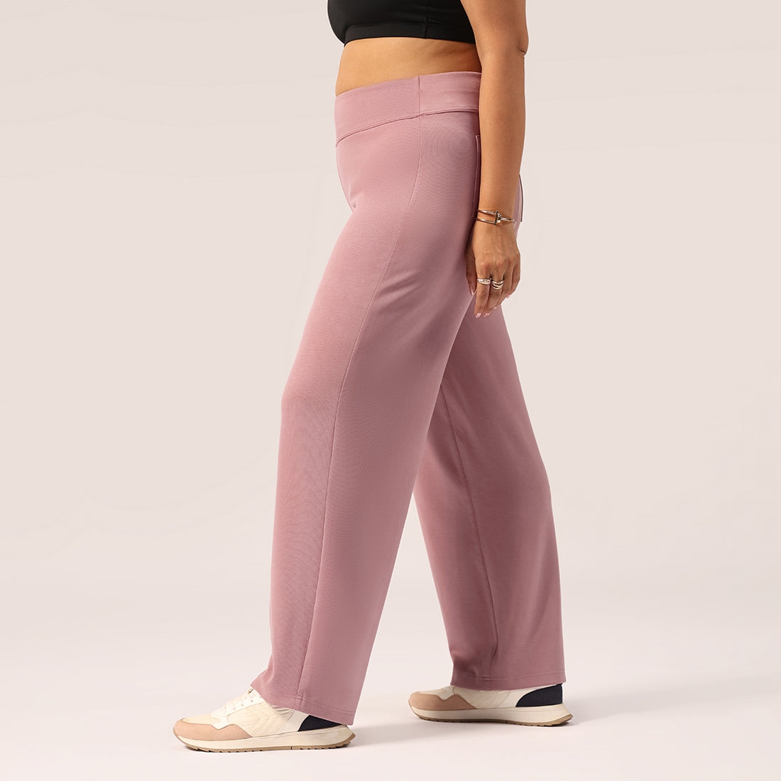PetalRib™ Wide Leg Pants