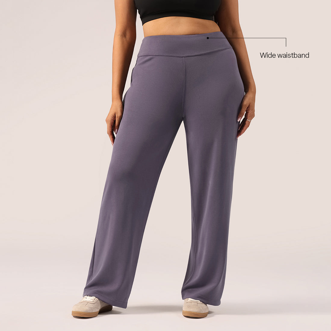 PetalRib™ Wide Leg Pants