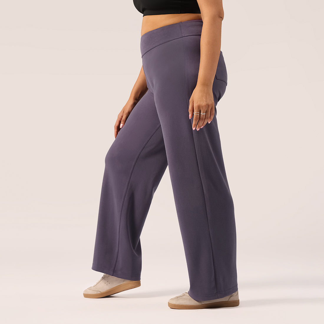 PetalRib™ Wide Leg Pants