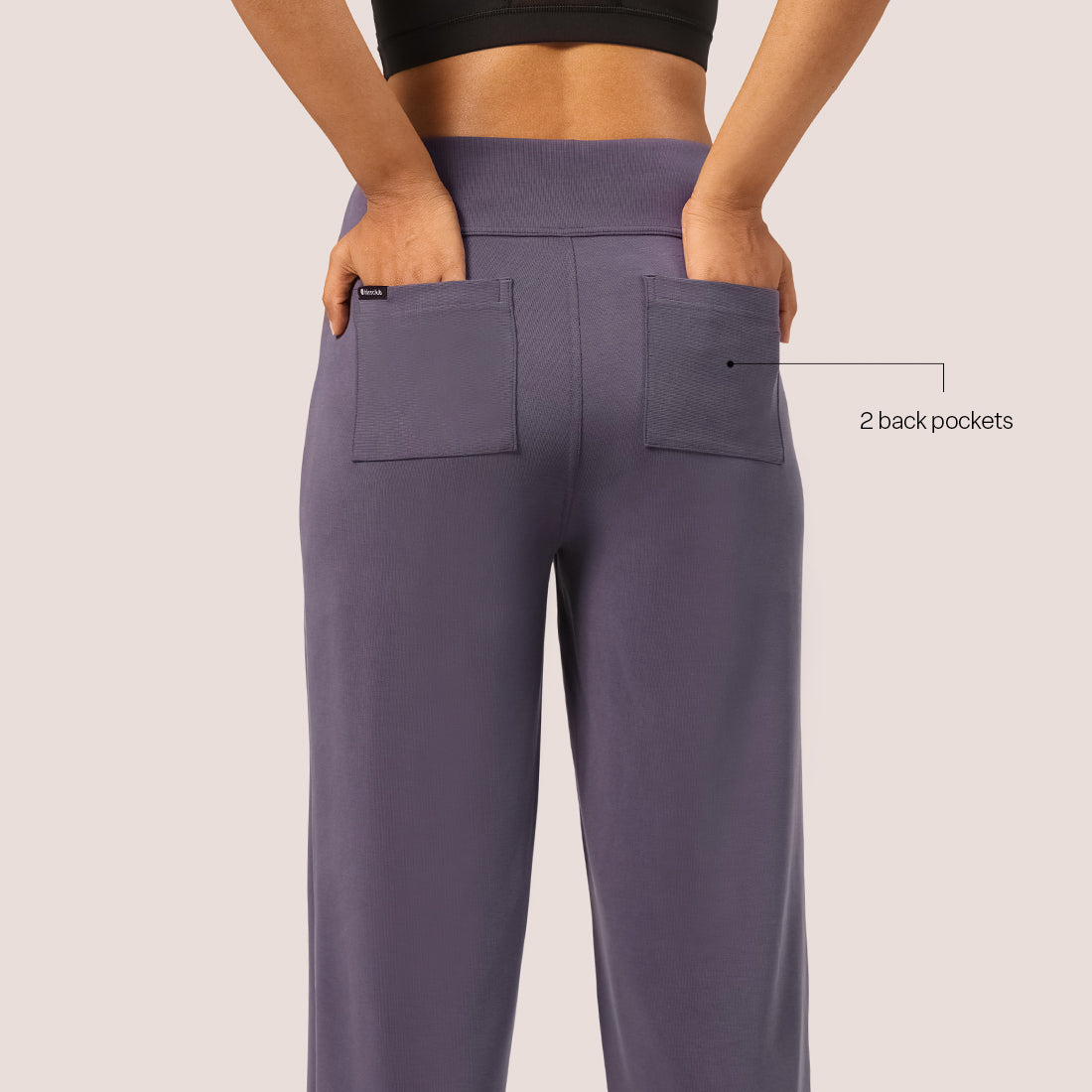 PetalRib™ Wide Leg Pants