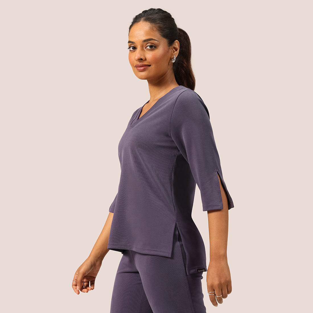 PetalRib™ Slit Sleeve Top