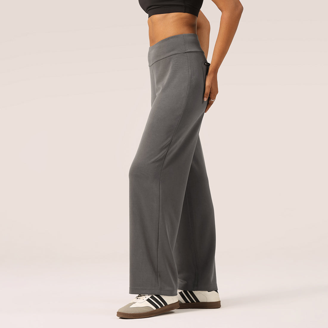 PetalRib™ Wide Leg Pants