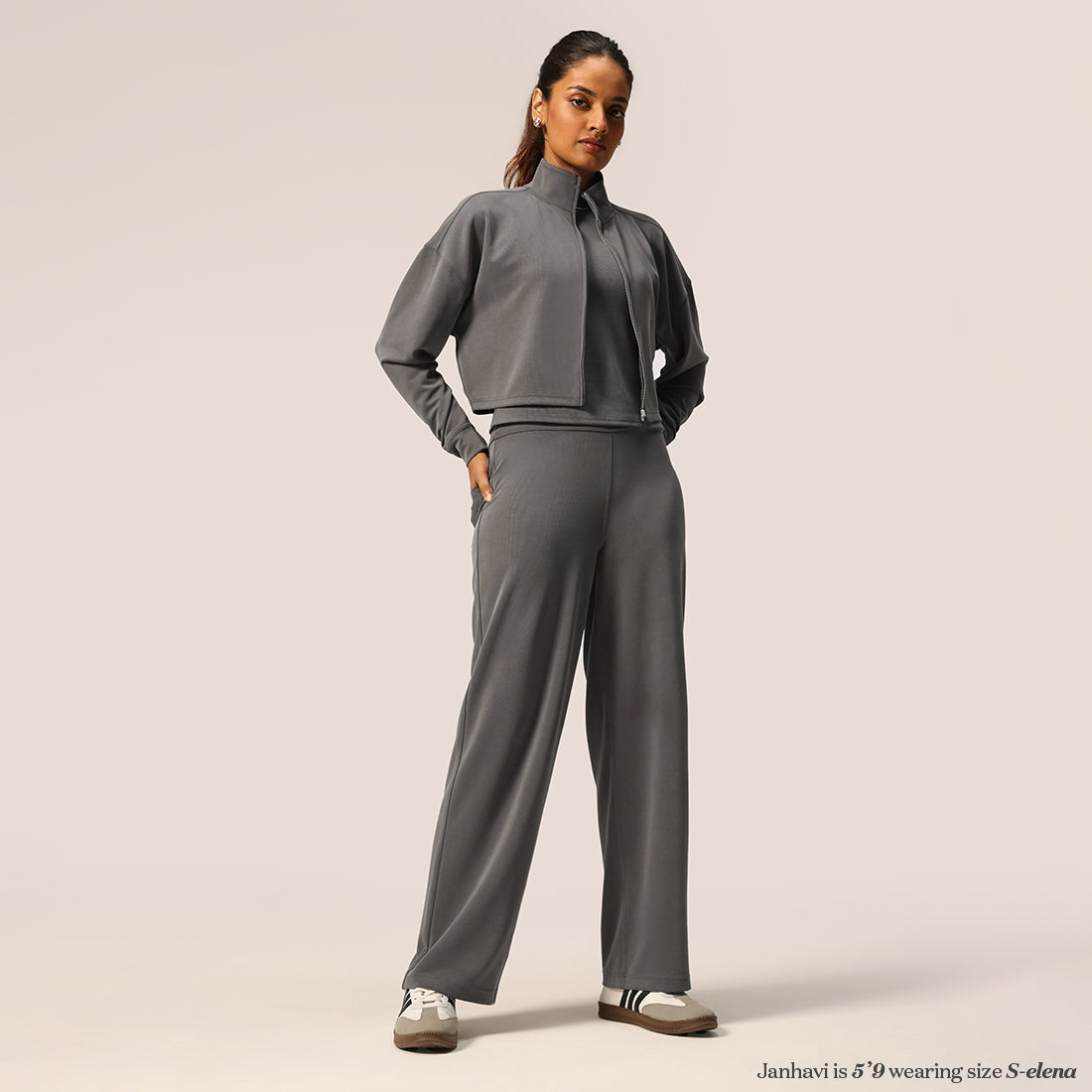 PetalRib™ Wide Leg Pants