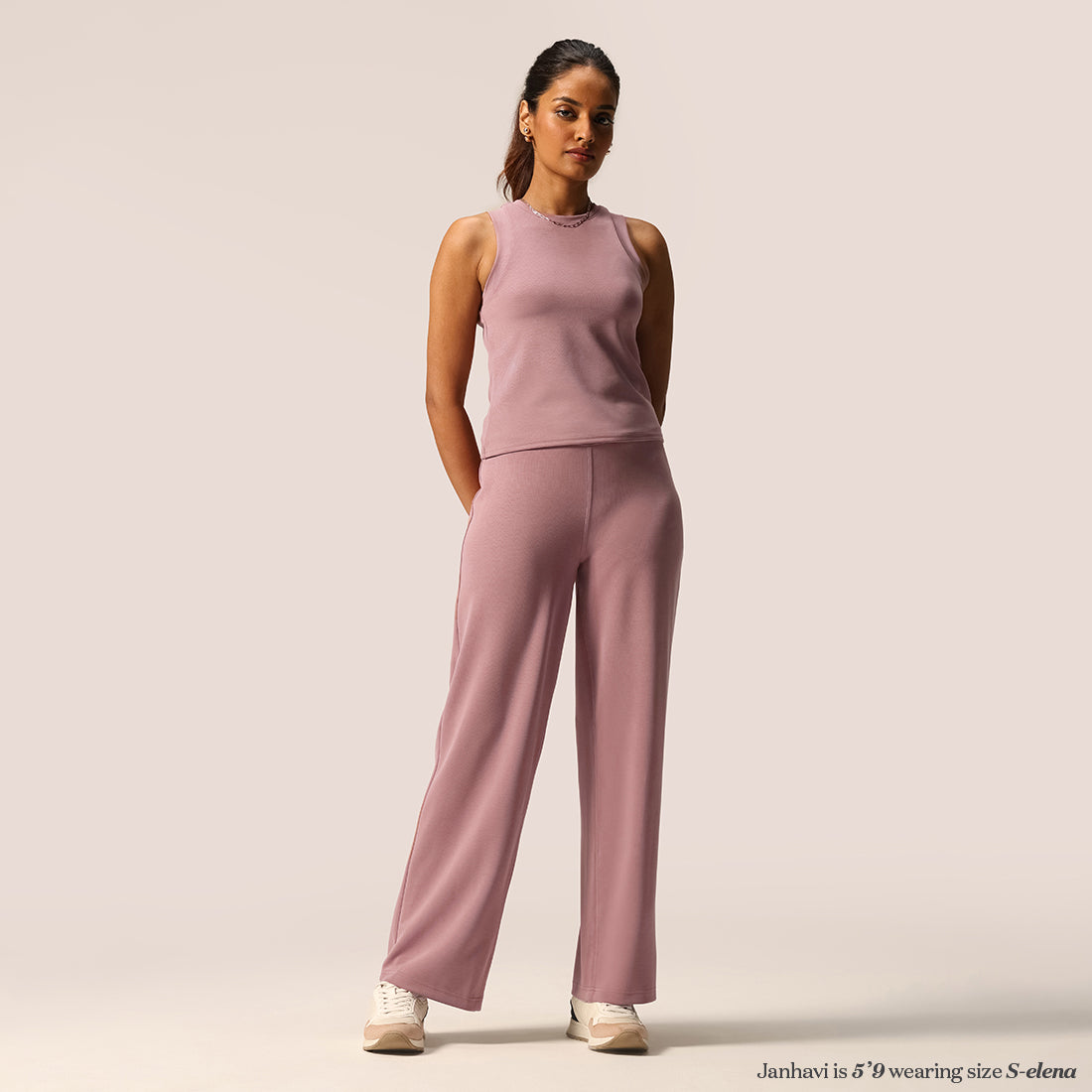 PetalRib™ Wide Leg Pants