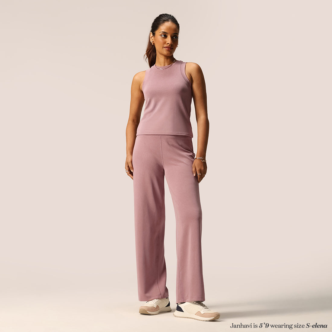 PetalRib™ Wide Leg Pants