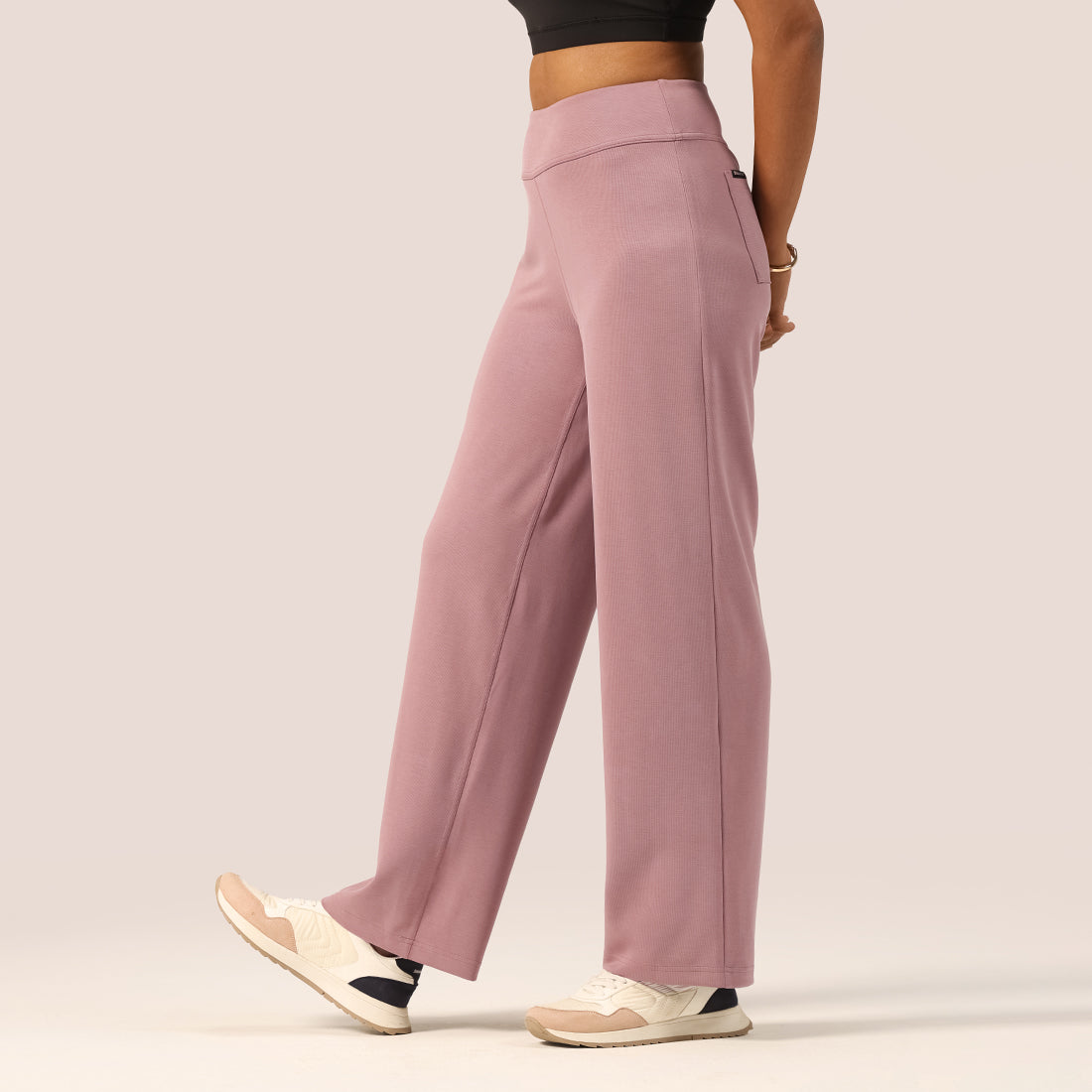 PetalRib™ Wide Leg Pants