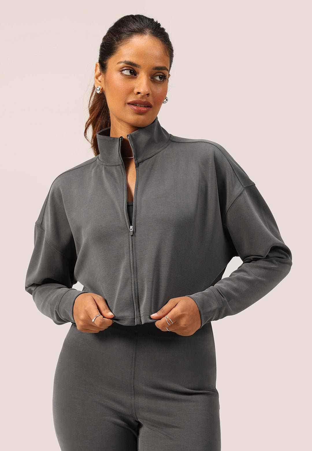 PetalRib™ Crop Jacket - BlissClub