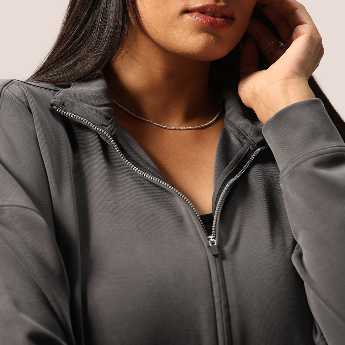 PetalRib™ Crop Jacket - BlissClub