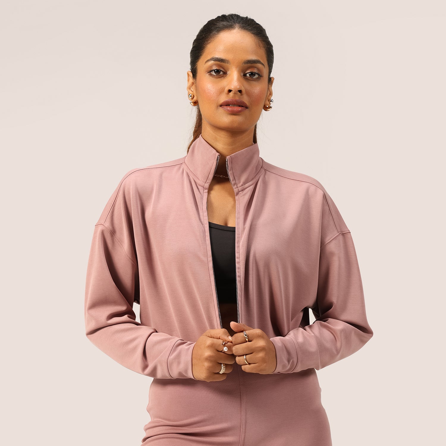 PetalRib™ Crop Jacket - BlissClub