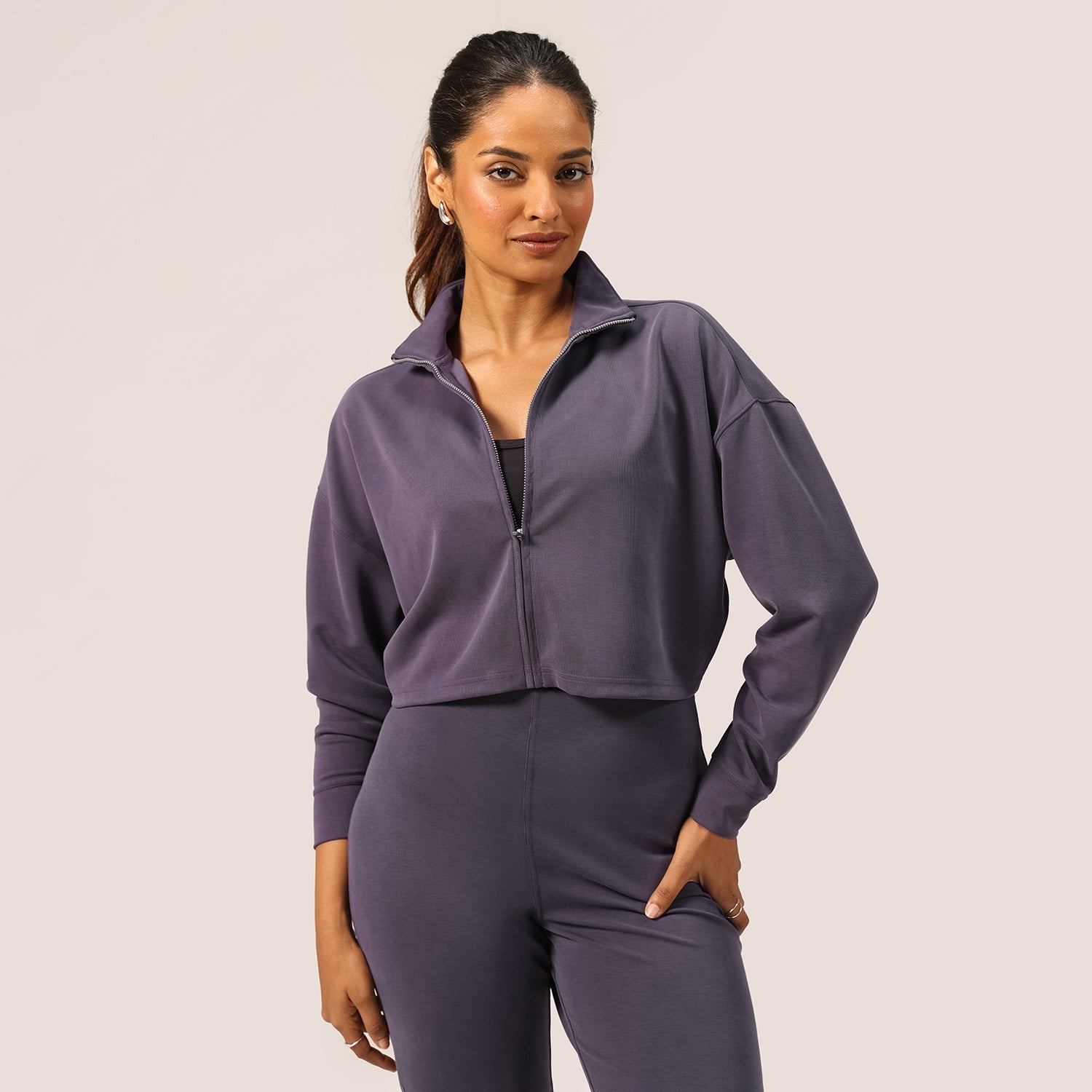 PetalRib™ Crop Jacket - BlissClub