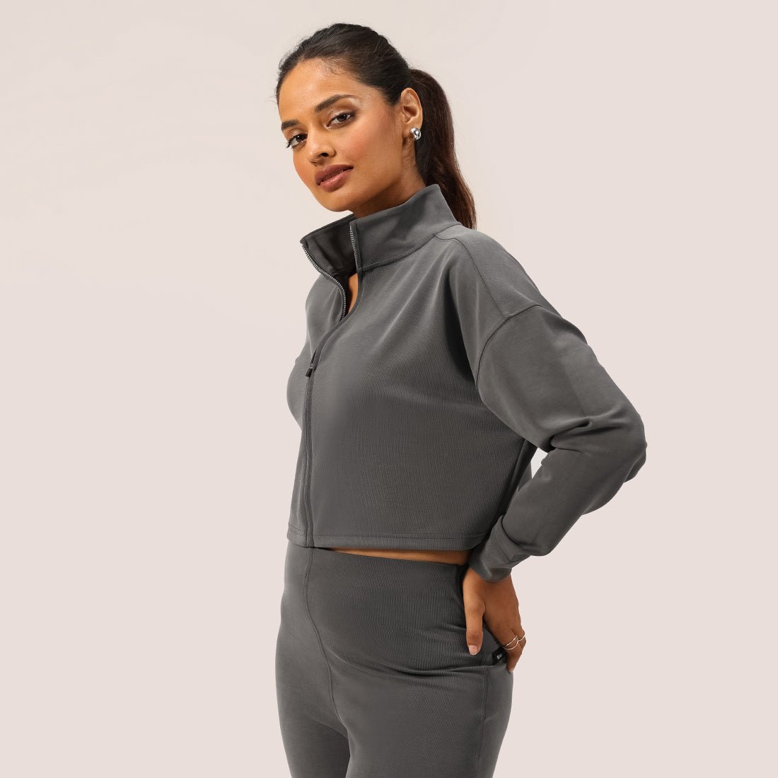 PetalRib™ Crop Jacket - BlissClub