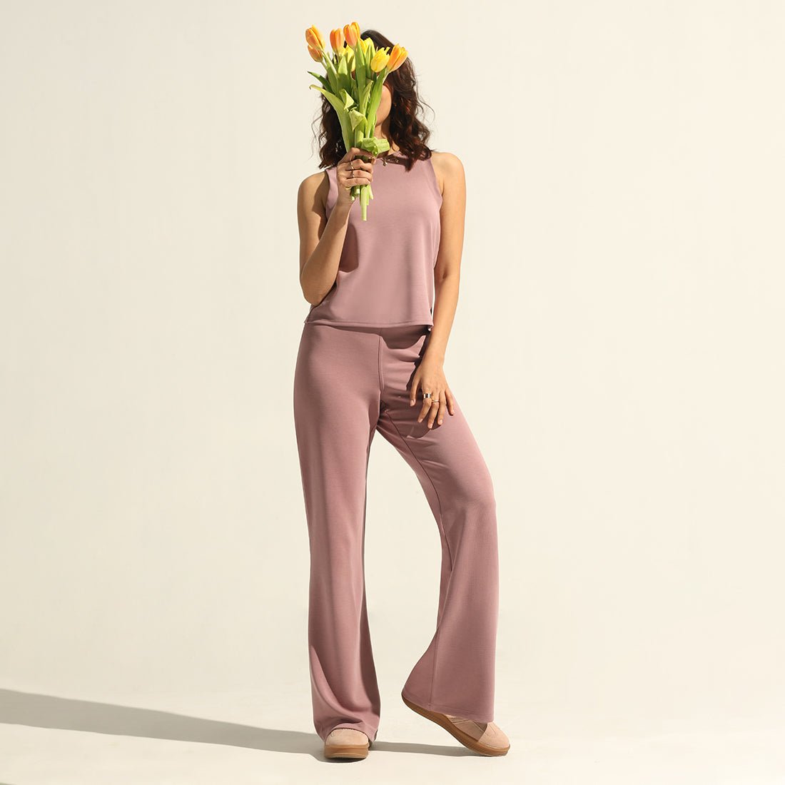 PetalRib™ Flare Pants - BlissClub