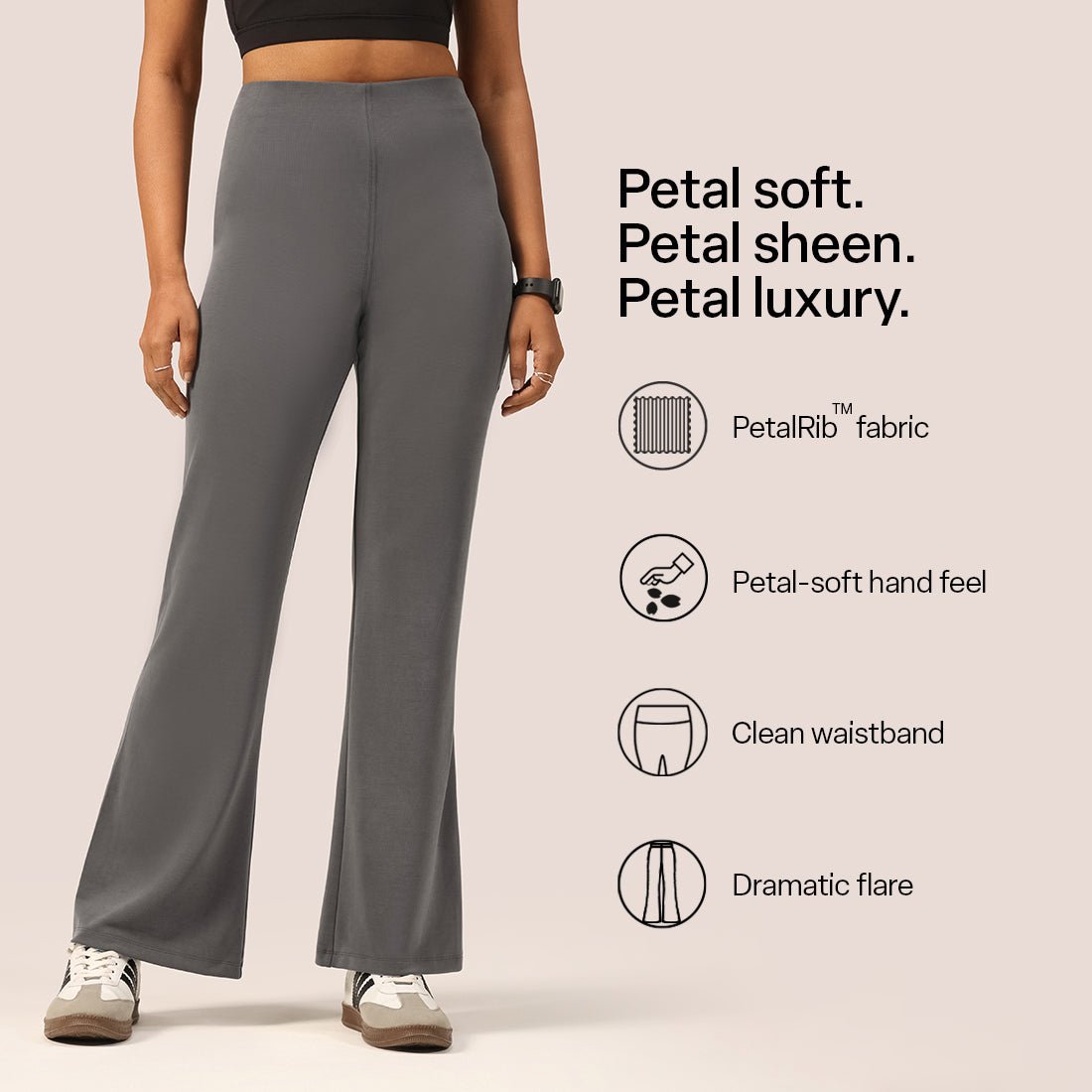 PetalRib™ Flare Pants - BlissClub