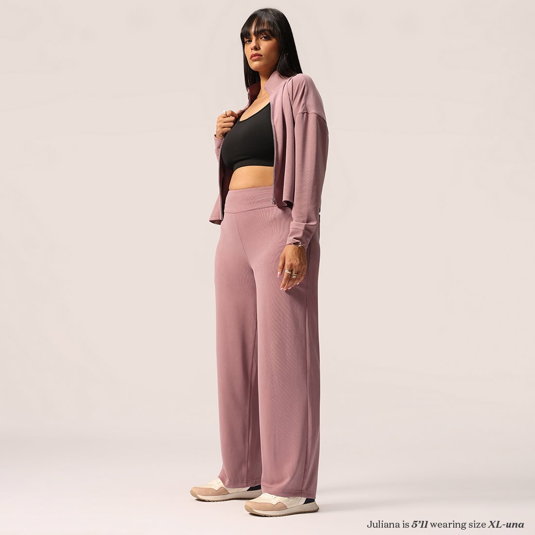 PetalRib™ Wide Leg Pants - BlissClub
