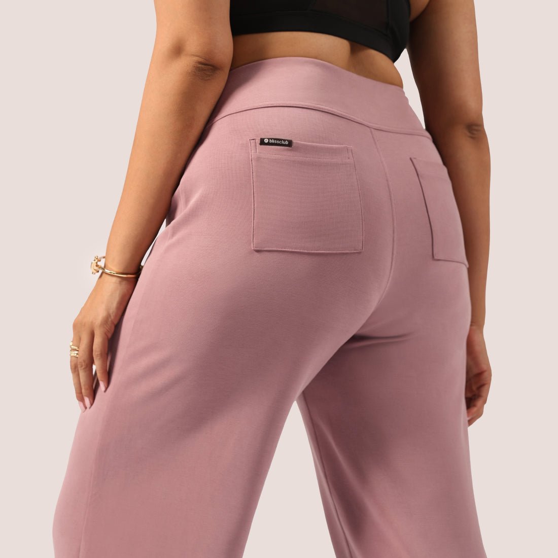 PetalRib™ Wide Leg Pants - BlissClub
