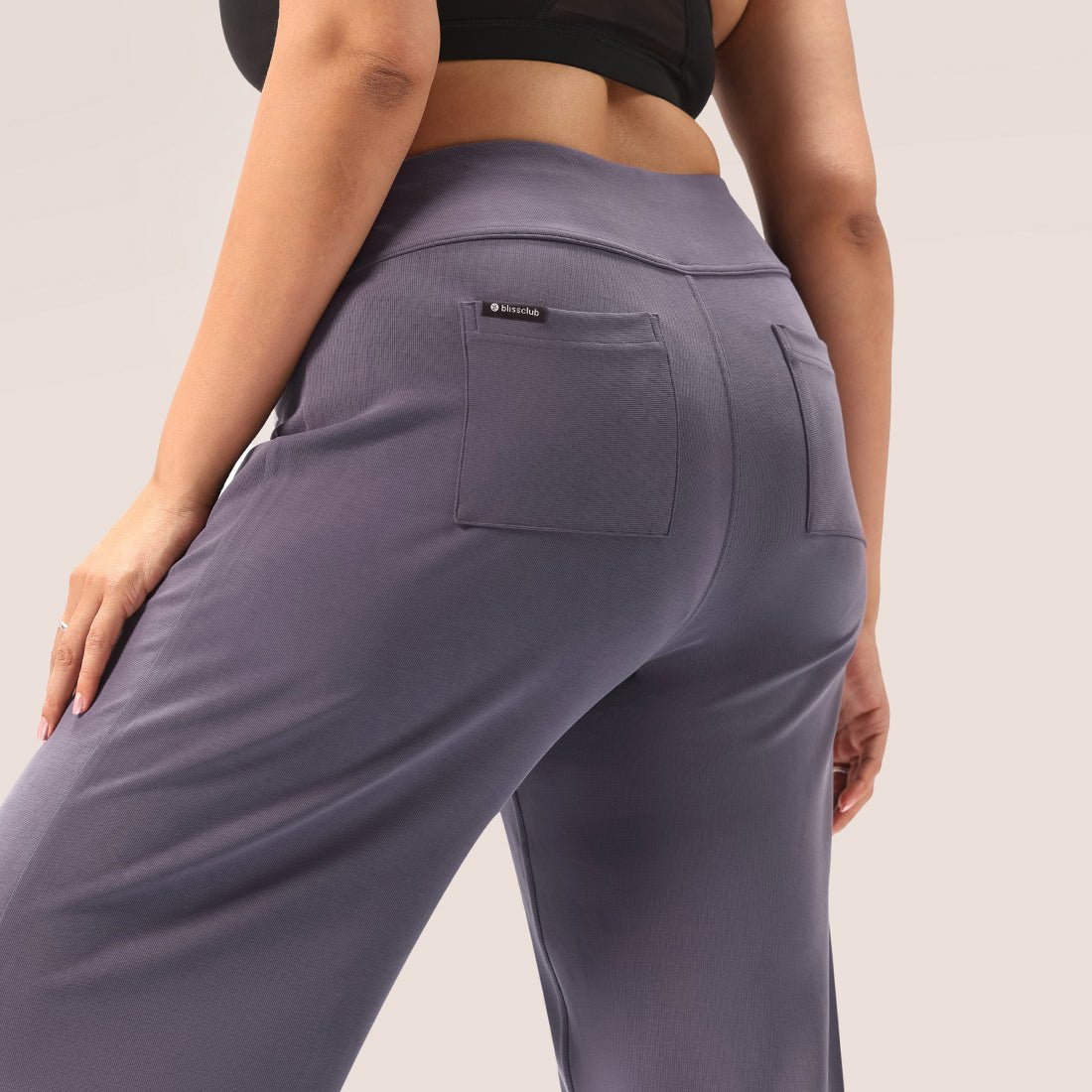 PetalRib™ Wide Leg Pants - BlissClub