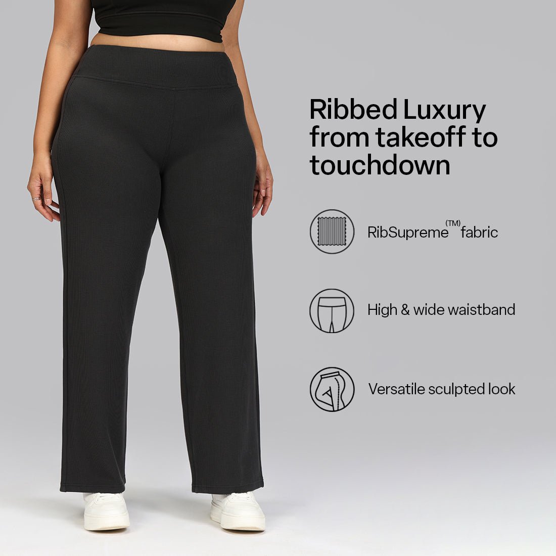 RibSupreme™ Wide leg Pants - BlissClub