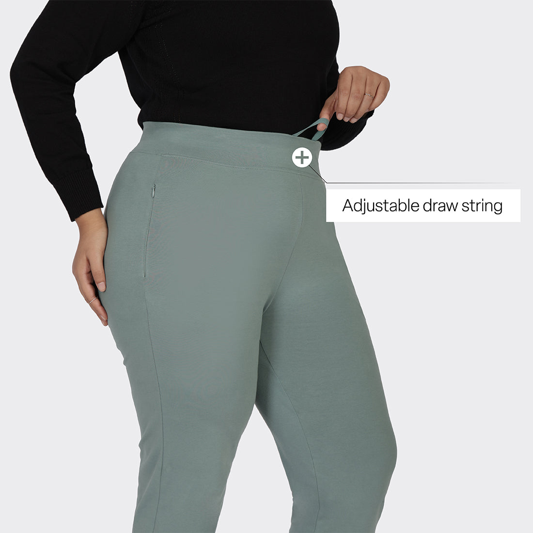 AM:PM Cotton Straight Pants Tall