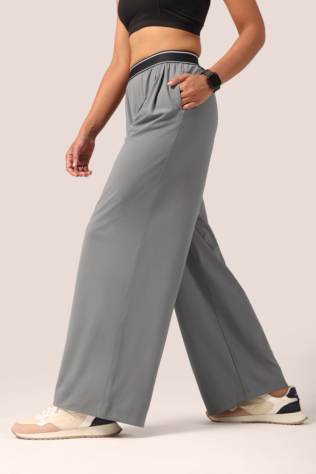Cloud Korean Active Wide Pants