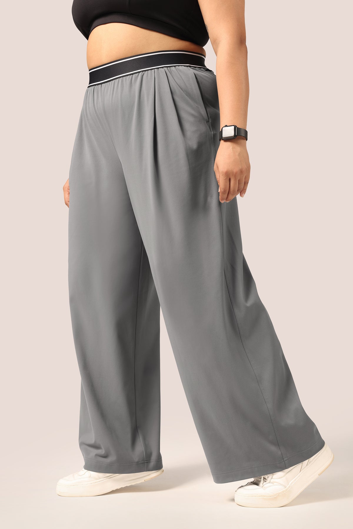 Cloud Korean Active Wide Pants