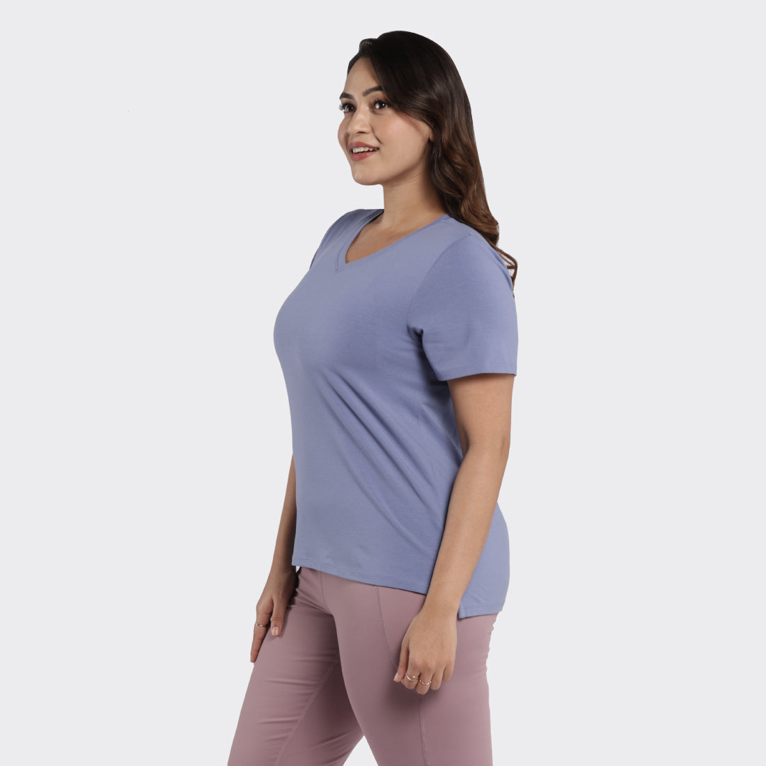 Last Tee - V Neck Half Sleeves
