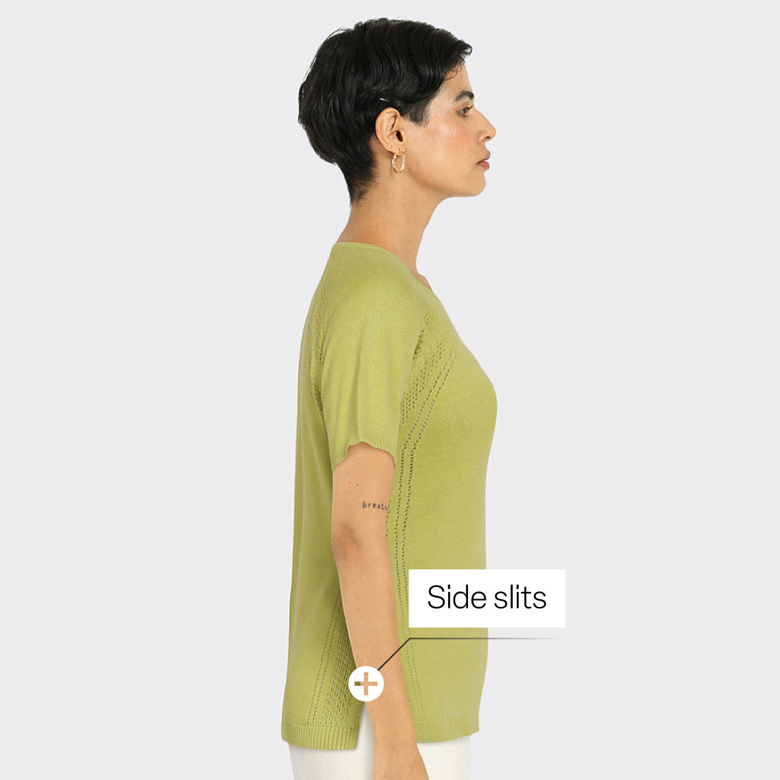Move All Day Pointelle Top
