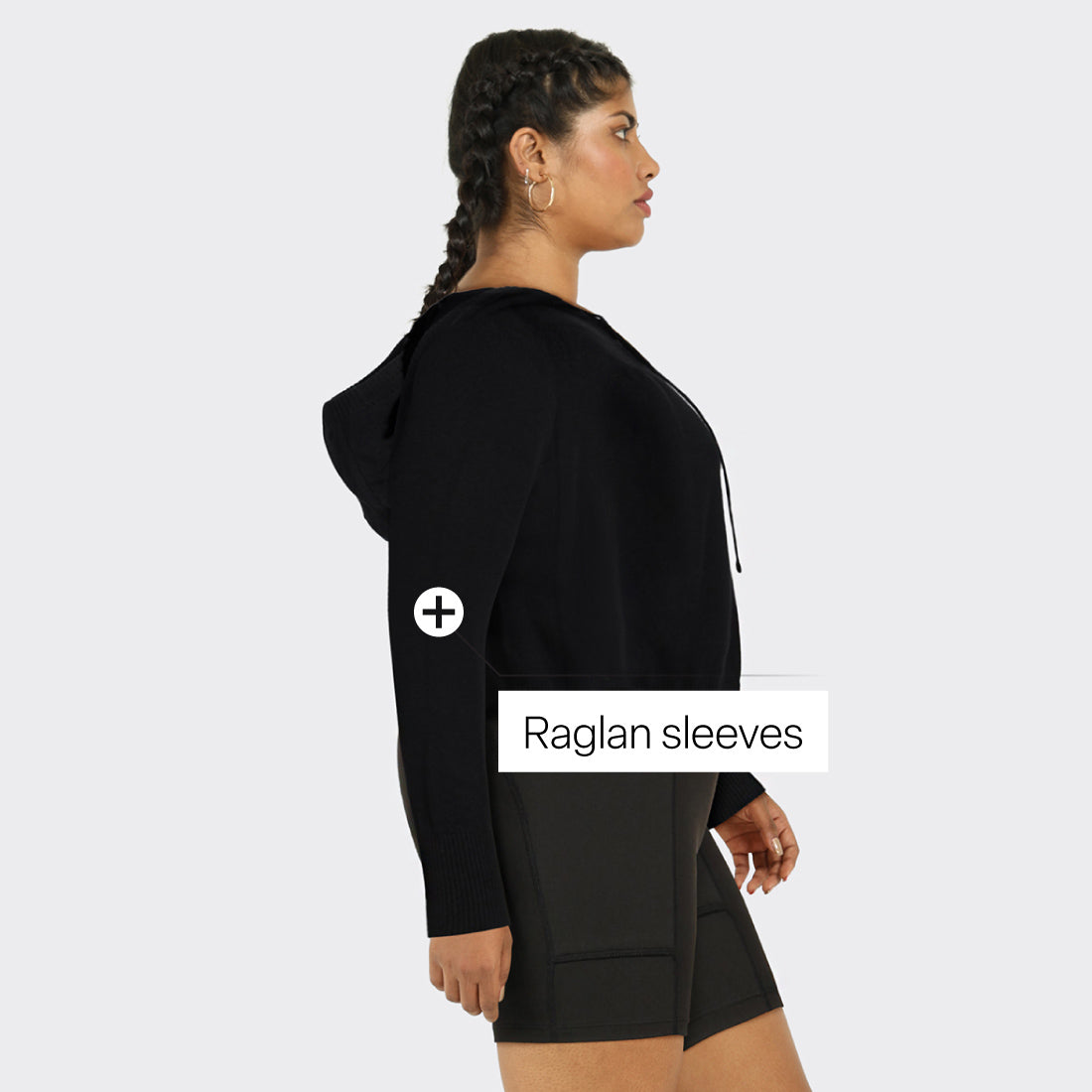 The Move All Day Hoodie - Crop