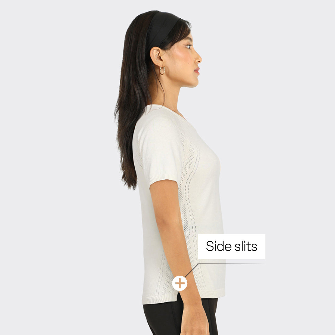 Move All Day Pointelle Top