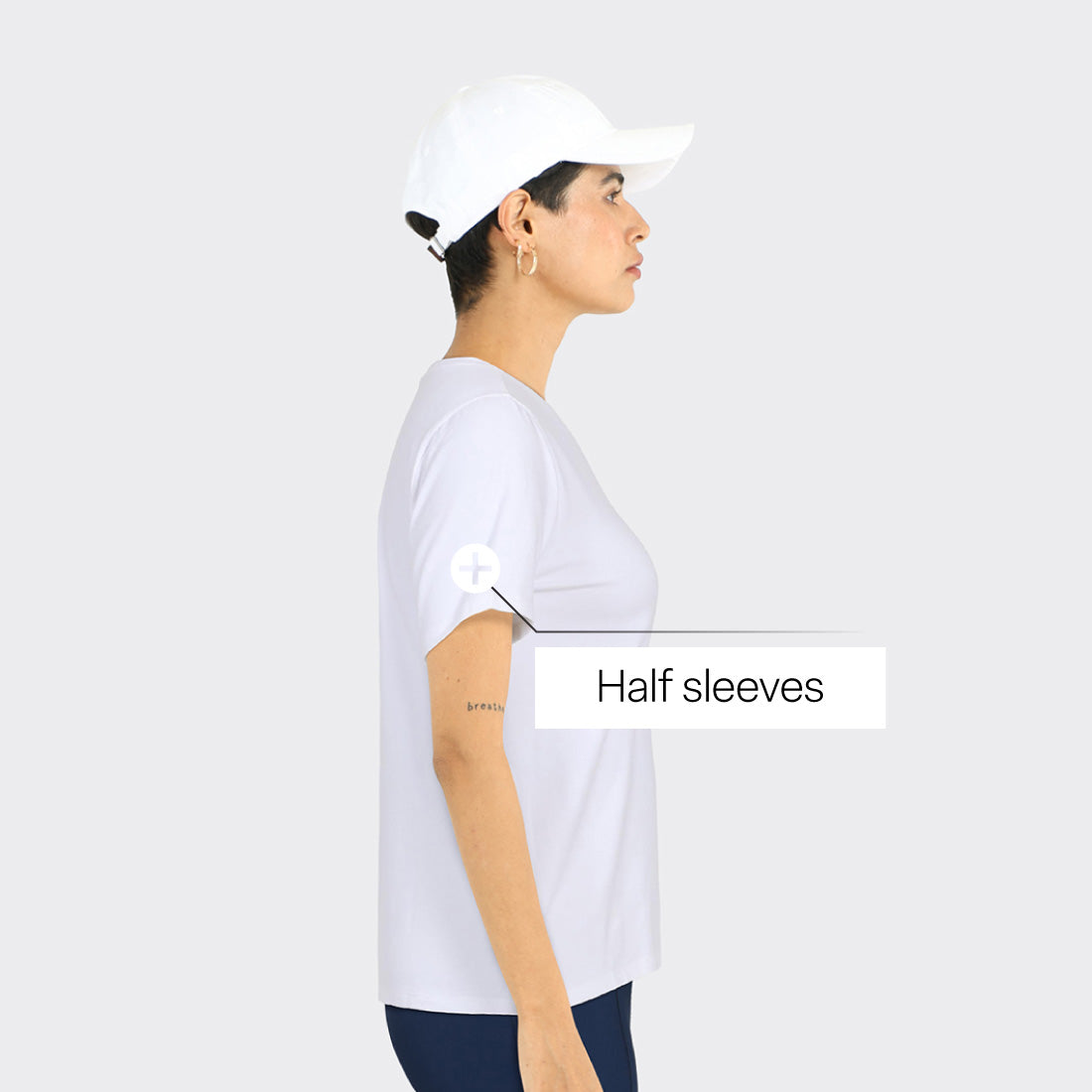 Last Tee - V Neck Half Sleeves