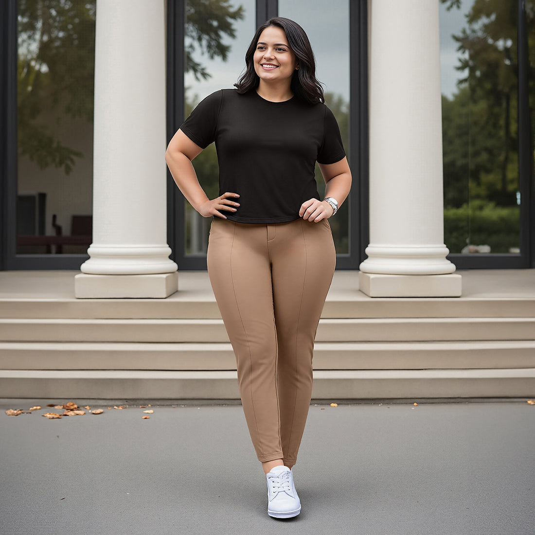 Cotton Pro High Neck Top