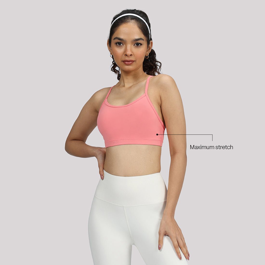 Strappy Racerback Sports Bra - BlissClub