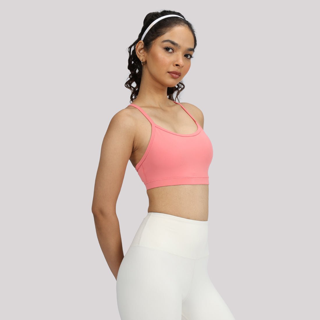 Strappy Racerback Sports Bra - BlissClub